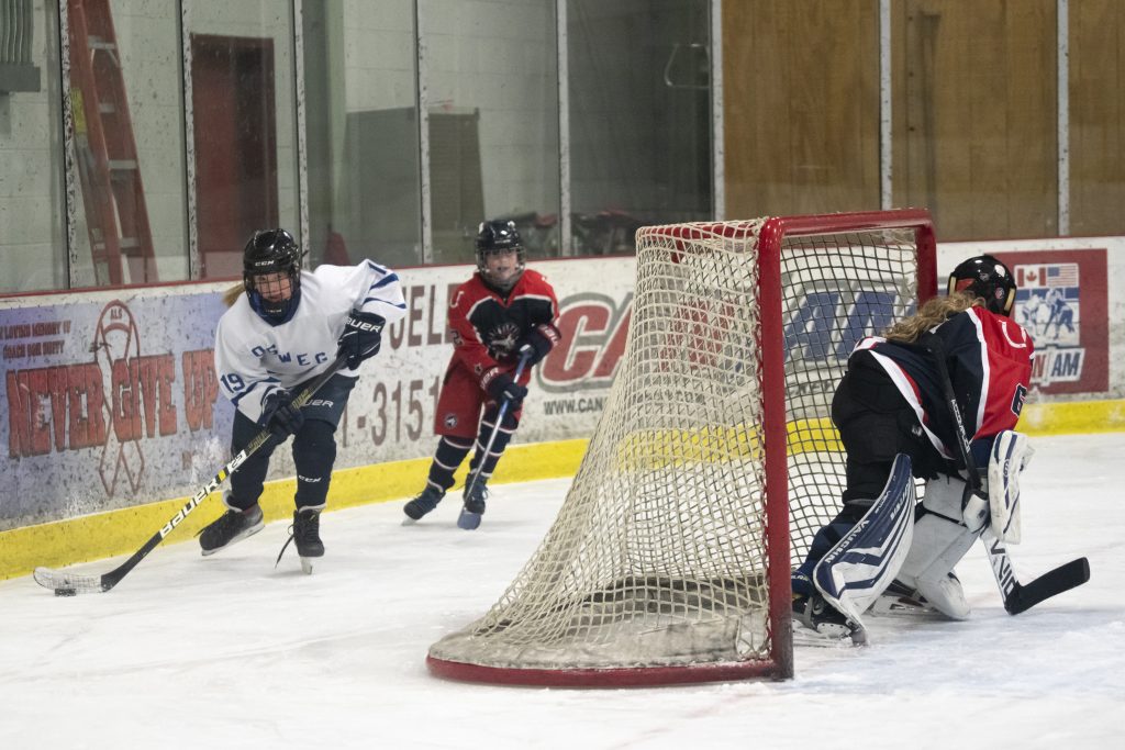 12U Girl's Hockey - Oswego vs. Saugerties - Friday, Feb. 4, 2022 - Saranac Lake Civic Center