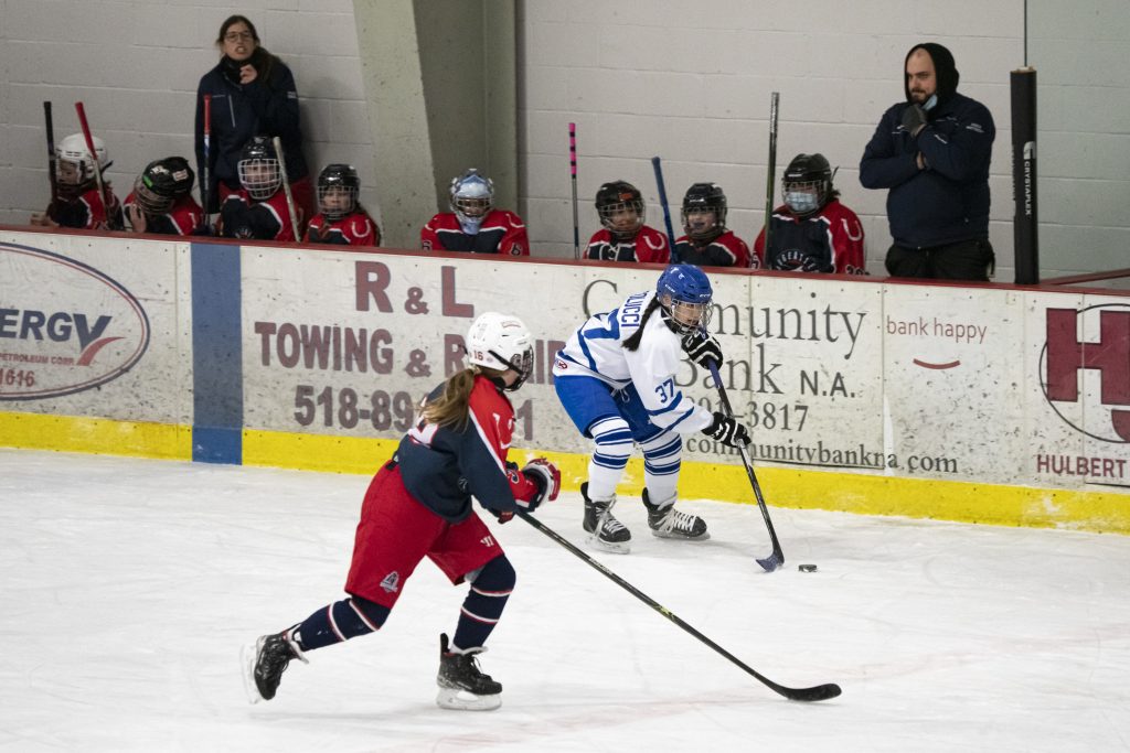 12U Girl's Hockey - Oswego vs. Saugerties - Friday, Feb. 4, 2022 - Saranac Lake Civic Center