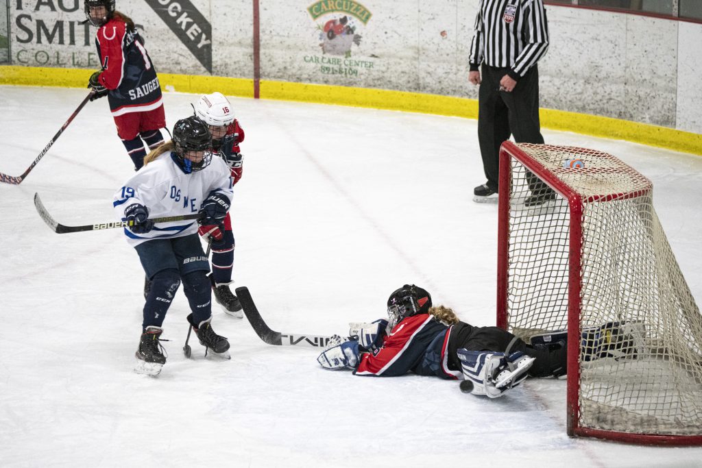 12U Girl's Hockey - Oswego vs. Saugerties - Friday, Feb. 4, 2022 - Saranac Lake Civic Center