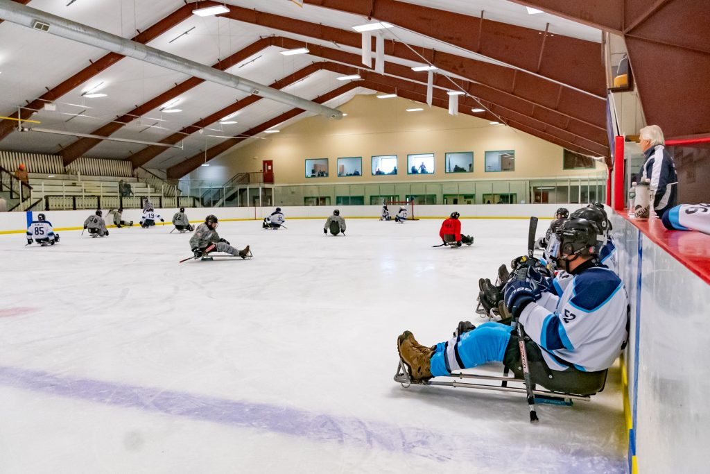 Adaptive Hockey - Sled Hockey Championship - Sunday, Feb. 6, 2022 - Tupper Lake  Civic Center