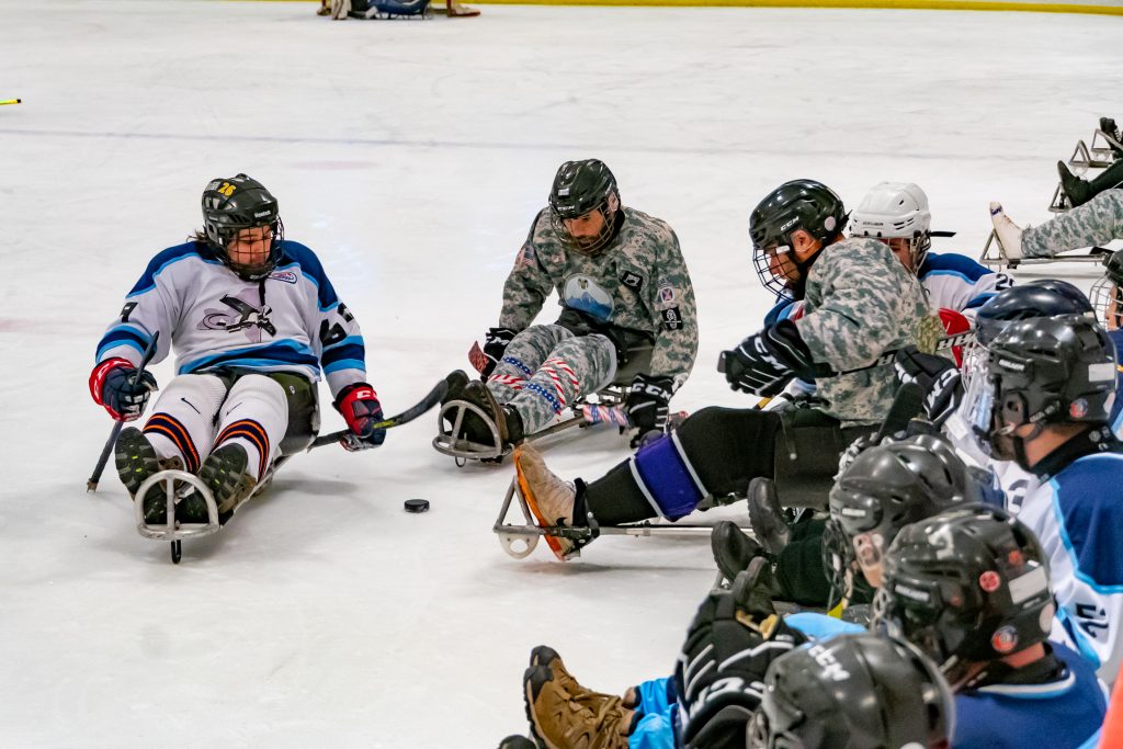 Adaptive Hockey - Sled Hockey Championship - Sunday, Feb. 6, 2022 - Tupper Lake  Civic Center