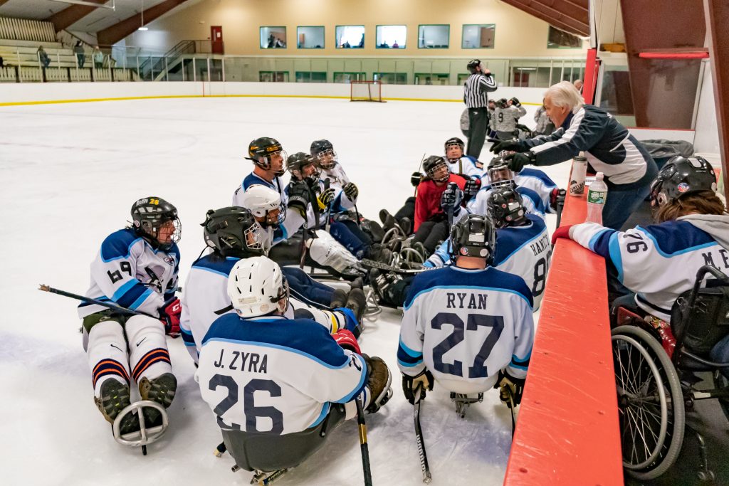 Adaptive Hockey - Sled Hockey Championship - Sunday, Feb. 6, 2022 - Tupper Lake  Civic Center