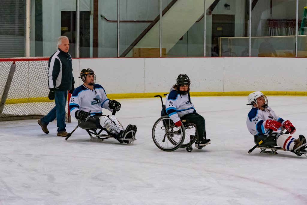Adaptive Hockey - Sled Hockey Championship - Sunday, Feb. 6, 2022 - Tupper Lake  Civic Center