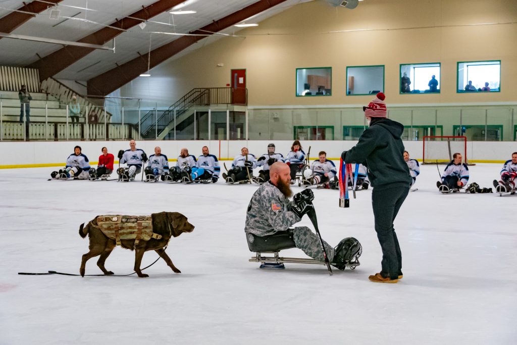 Adaptive Hockey - Sled Hockey Championship - Sunday, Feb. 6, 2022 - Tupper Lake  Civic Center