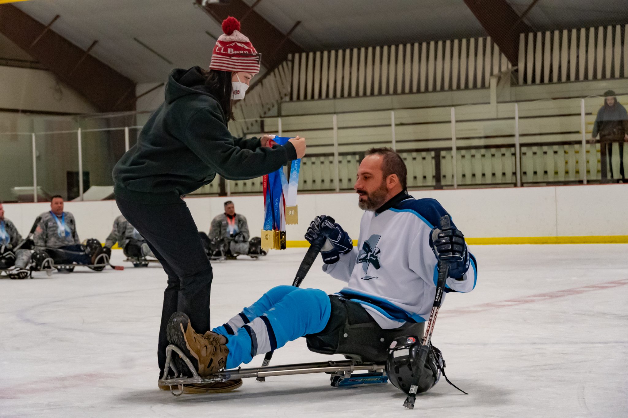 Adaptive Sled Hockey Championship Game ESWG 2022 Photography