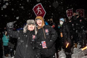 The Empire State Winter Games held its Opening Ceremony on Mirror Lake in Lake Placid, N.Y., on Thursday, February 3, 2022. (Photo by Todd Michalek)