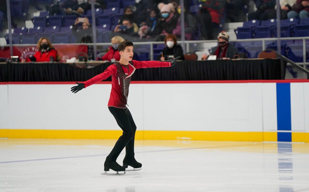 Boy's Figure Skating - Saturday, Feb. 5, 2022 - Olympic Center
