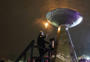2022 Empire State Winter Games Opening Ceremony on Feb. 3, 2022, in Lake Placid, New York