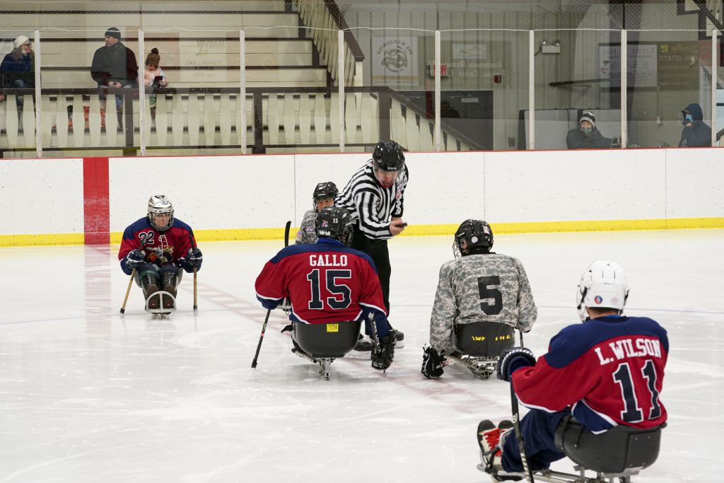 Adaptive Hockey - Sled Hockey - Friday, Feb. 4, 2022 - Tupper Lake  Civic Center